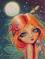 Art: moonlightshimmercloseup by Artist Molly Harrison