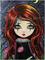 Art: gothgirlcloseup2 by Artist Molly Harrison