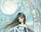 Art: Whimsy by Moonlight close up by Artist Molly Harrison