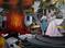 Art: The Wizard of Oz J A Blackwell Fantasy Fairy Tale Art Painting Gothic Canva by Artist J A Blackwell