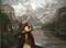 Art: J A Blackwell Little Red Riding HoodFantasy Fairy Tale Art Painting Gothic  by Artist J A Blackwell