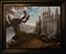 Art: Harry Potter Original Painting Fantasy HogWarts J A Blackwell1 Framed by Artist J A Blackwell