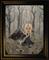 Art: Alice in Wonderland Original Painting Fantasy Fairy Tale Folk Art J A Black by Artist J A Blackwell