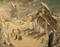 Art: 140 Harry Potter J A Blackwell original painting snow christmas shrieking S by Artist J A Blackwell