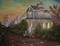 Art: Halloween Art Original Painting Fantasy Fairy Tale Art J A Blackwell  Hallo by Artist J A Blackwell