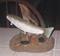 Art: Trout Carving by Leonard G. Collins by Artist Leonard G. Collins