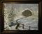 Art: Christmas Snow Original Painting Fantasy Fairy Tale Folk Art J A Blackwell  by Artist J A Blackwell