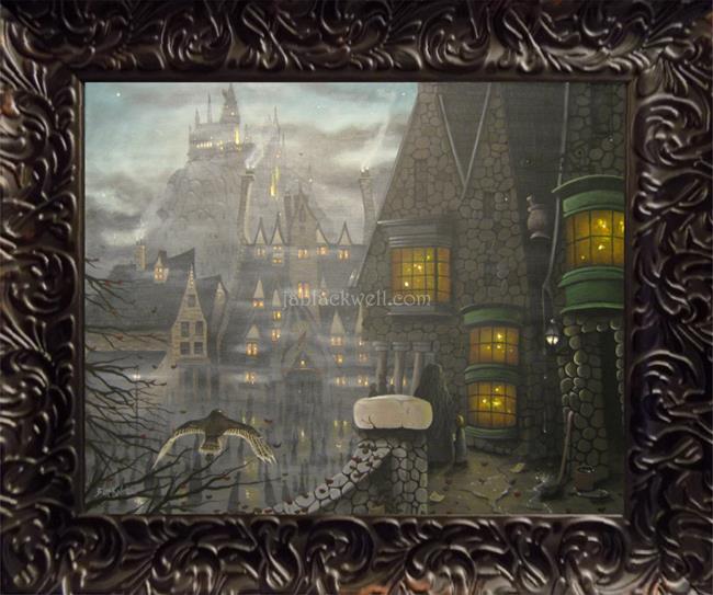 Art: 142 Off To Ollivanders8x10 by Artist J A Blackwell