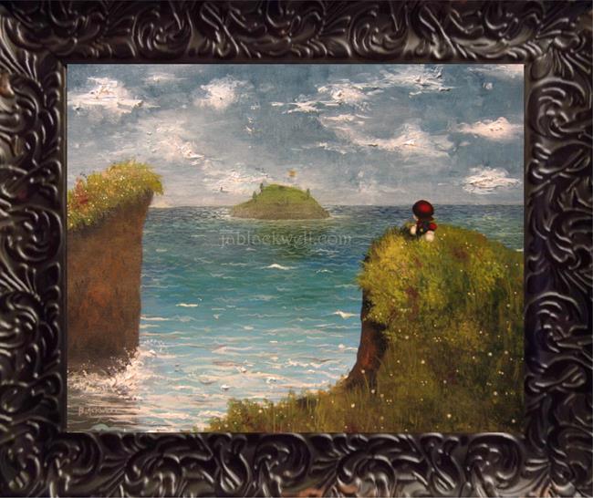Art: 136 Power Up in the Distance by Artist J A Blackwell