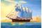 Art: Rossana Kelton Four Masted Barquetine entry 1 by Artist Rossi Kelton
