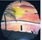 Art: Miami sky sandollar by Artist Rossi Kelton