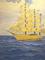 Art: Sailing Ship oil on canvas resize by Artist Rossi Kelton