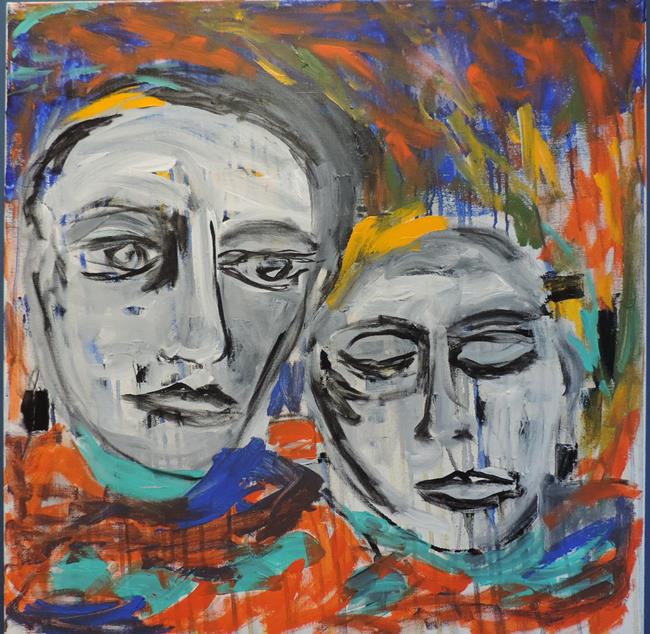 Art: inconsolable by Artist Nancy Denommee   