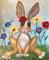Art: Uh Where did the Carrots Go? by Artist Alma Lee