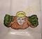 Art: Handcrafted Aquaman Comic Ceramic Pottery tapas Art Plate, Handmade Etched by Artist Paul Lake, Lucky Studios