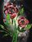 Art: Space Roses by Artist Vicky Helms