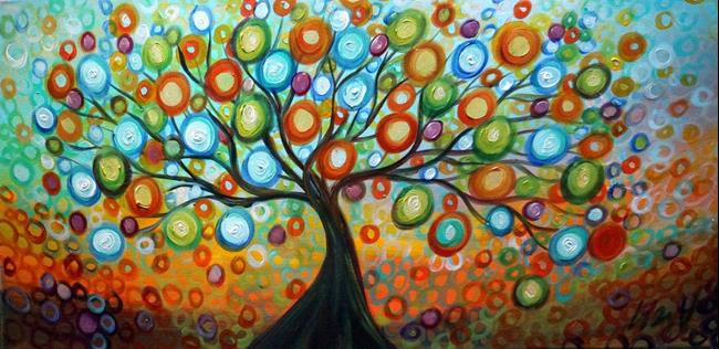 Art: Tree of Life by Artist LUIZA VIZOLI