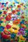 Art: Spring Flowers Mist by Artist LUIZA VIZOLI