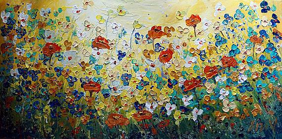 Art: The Soft Wind Summertime by Artist LUIZA VIZOLI