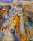 Art: golden era hippie dance by Artist Alma Lee