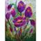 Art: CROCUS FLOWERS by Artist LUIZA VIZOLI