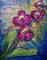 Art: THE PURPLE ORCHID by Artist LUIZA VIZOLI