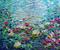 Art: Lily Pond by Artist LUIZA VIZOLI