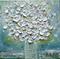 Art: White Flowers Bouquet in a Vase by Artist LUIZA VIZOLI