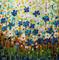 Art: Forget Me Not Flowers by Artist LUIZA VIZOLI