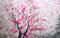 Art: PINK CHERRY BLOSSOM by Artist LUIZA VIZOLI