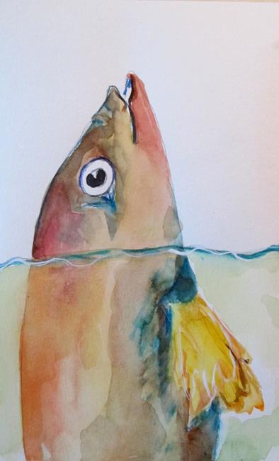 Art: Fish No. 12 by Artist Delilah Smith