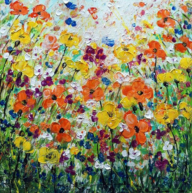 Art: SUMMER RHAPSODY by Artist LUIZA VIZOLI