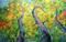 Art: SPRING BIRCH TREES  by Artist LUIZA VIZOLI