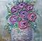 Art: Lavender Bouquet by Artist LUIZA VIZOLI