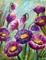 Art: CROCUS Flowers by Artist LUIZA VIZOLI
