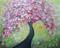 Art: SPRING CHERRYTREE by Artist LUIZA VIZOLI