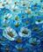 Art: Anemones Enhanced Blue by Artist LUIZA VIZOLI