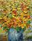 Art: Yellow Bouquet by Artist LUIZA VIZOLI