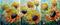 Art: SUMMER TUSCANY SUNFLOWERS by Artist LUIZA VIZOLI