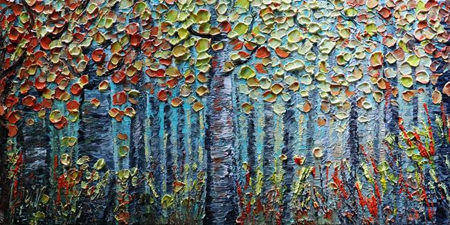 Art: FALL SEASON by Artist LUIZA VIZOLI