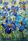 Art: Spring Blue Flowers by Artist LUIZA VIZOLI