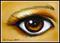 Art: Eye In Earth Tones by Artist Elaina Wagner