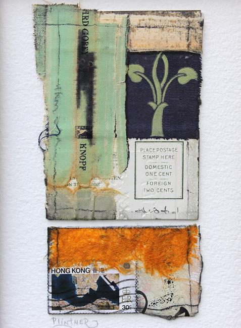 Art: One Way Ticket by Artist Patricia Lintner