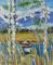 Art: Tubbing in the Chilcotins (sold) by Artist Kathy Crawshay