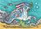 Art: PATRIOTIC MERHORSE COLT by Artist Susan Brack