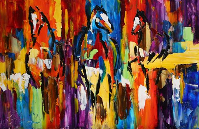 Art: Roaming One  by Artist Laurie Justus Pace