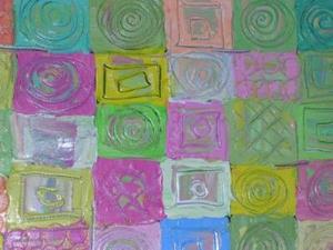 Detail Image for art PLAID (SOLD)