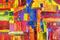 Art: FIESTA (SOLD) by Artist Dawn Hough Sebaugh