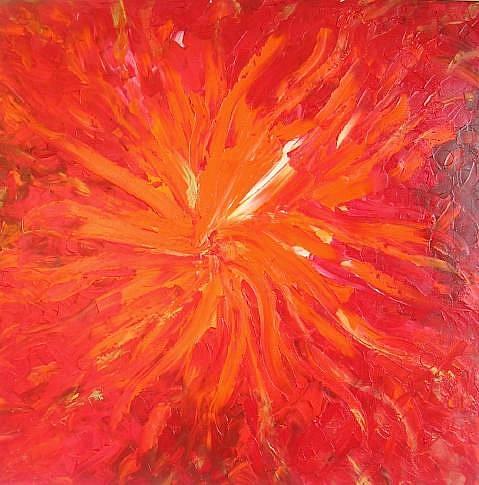 Art: LAVA (SOLD) by Artist Dawn Hough Sebaugh