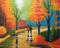 Art: FALL WOODS WALK by Artist  Bryan Ward